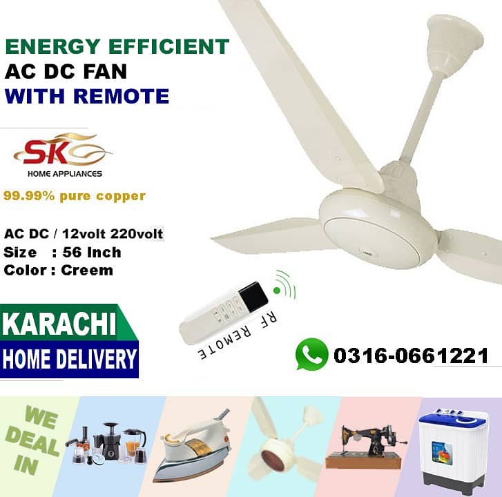 Tamoor |Khurshid | Shaban AC DC Inverter Ceiling Fan | Royal Khursheed 14