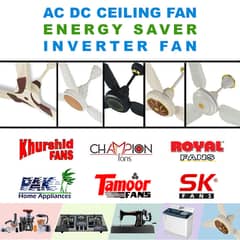 Khurshid AC DC Ceiling Fan| Intertver Fan| PAK ROYAL GFC SK Khursheed