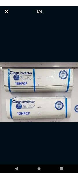 Brand New Haier 1 Ton DC Inverter Heat and Cool AC 1