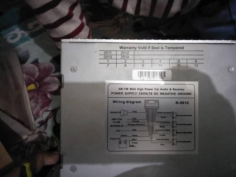 2 Channel AMP China & Toyota Corl Altis Pulled Tape model 2014 5