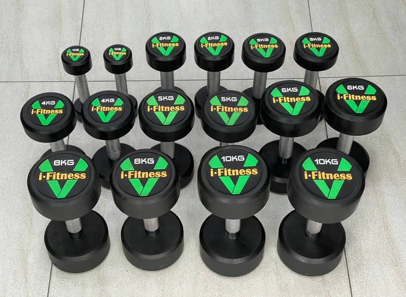 Dumbbells / Barbell Bars / Weight Plates / Treadmills / Ellipticals 1