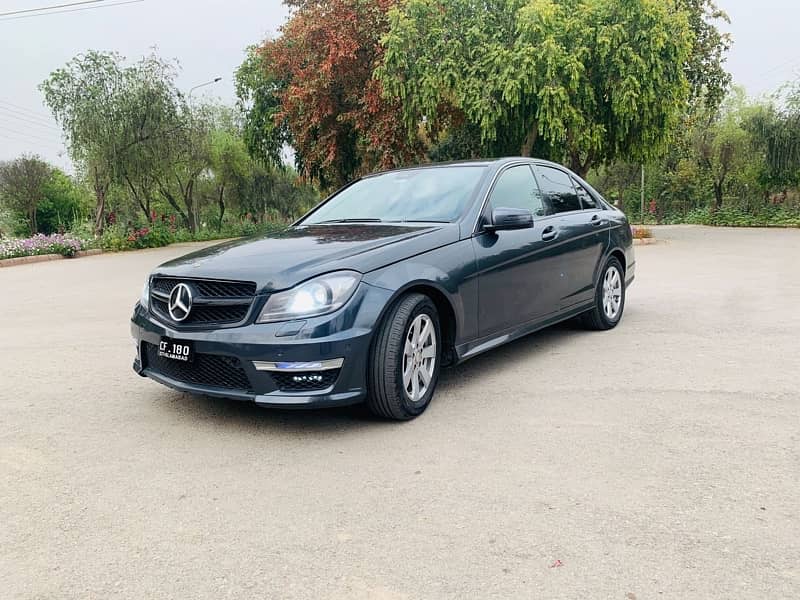 Mercedes Benz C180 2008 face uplifted 2014 0