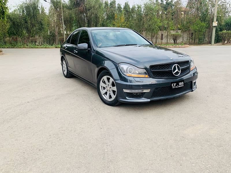 Mercedes Benz C180 2008 face uplifted 2014 1
