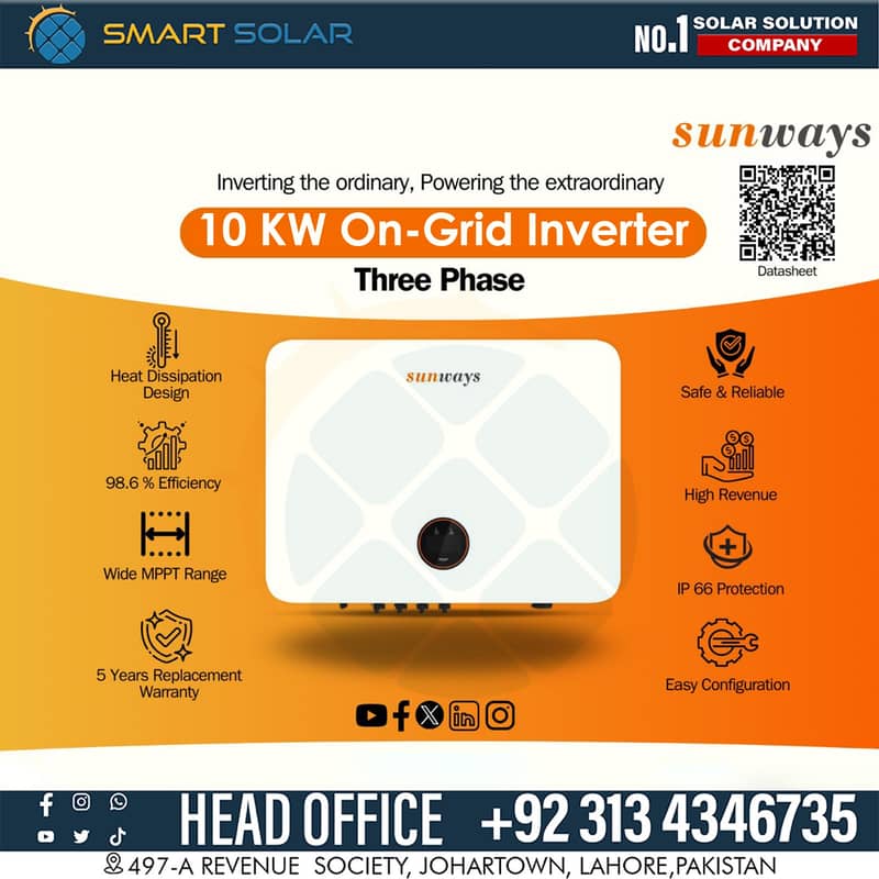 Solar panel Grid Inverter 10 KW Solar pane 0