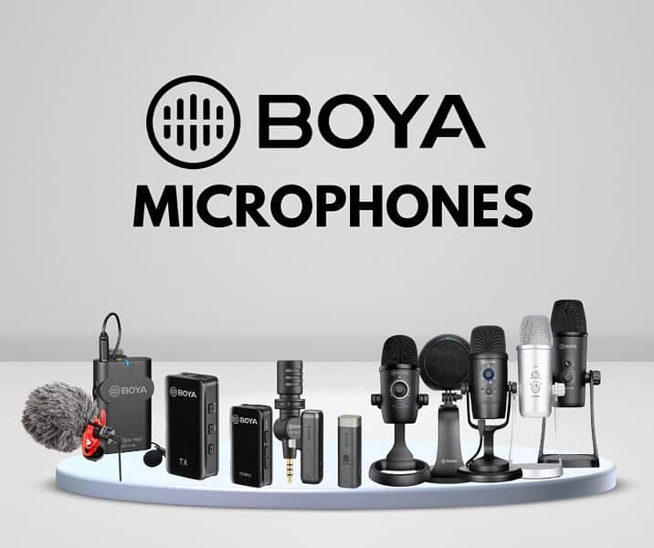 BOYA DUAL WIRLESS MIC MICROPHONE NOISE CANCELLATION 2 YRS WARRANTY 2