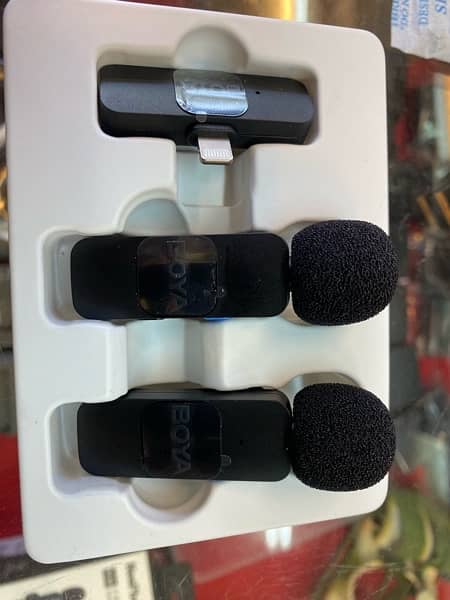 BOYA DUAL WIRLESS MIC MICROPHONE NOISE CANCELLATION 2 YRS WARRANTY 4