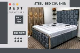 Steel and iron bed