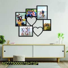 Family Portrait 3D Art Wall Hanging MDF Frame | Home Decoration