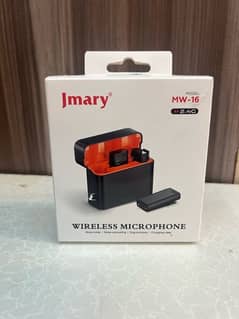 JMARY MIC DUAL WIRELESS MIC MICROPHONE MW 16 FOR ALL TYPE