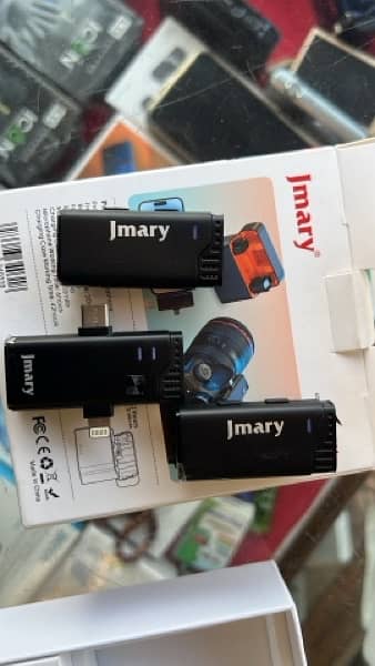 JMARY MIC DUAL WIRELESS MIC MICROPHONE MW 16 FOR ALL TYPE 1