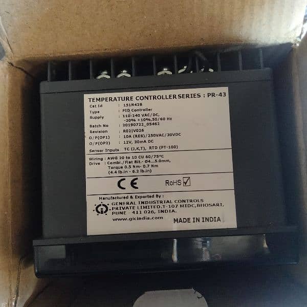 Ethernet Switch Adam6520i and PID controller 6