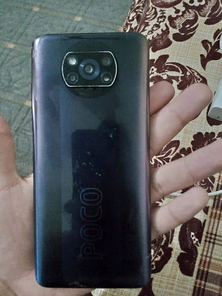 poco x3 pro dead mobile with original charger and box 3