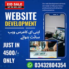 Website Development with very low cost