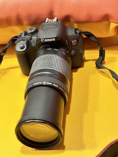 Original DSLR Camera Canon EOS 700D with 2 Lens 18-55mm & 75-300mm 0