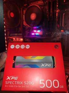 XPG NVMe 500gb with RGB