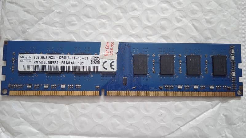 8GB Ram DDR3 single stick 0