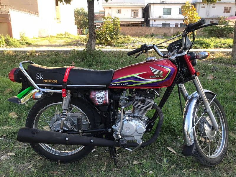 HONDA CG125 2017 PESHAWAR REGISTERED 6