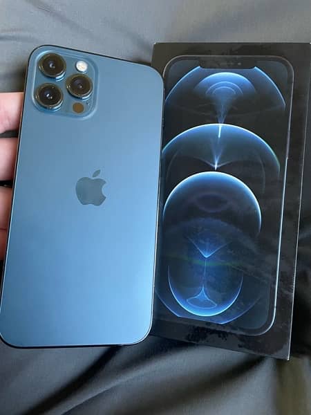 iphone 12 pro max 128Gb non pta with box only 7