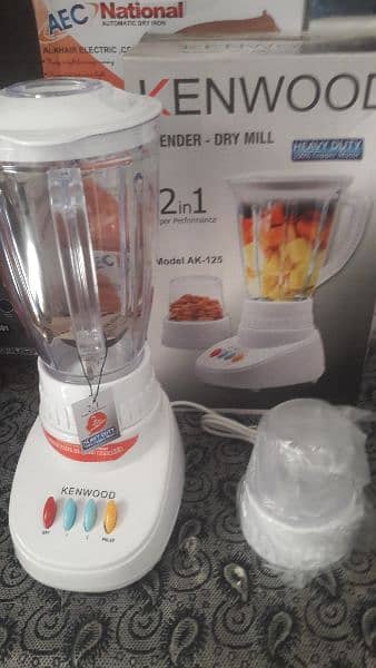 New 2in1 Blender for milk shake vegetables chop and dry mill 1