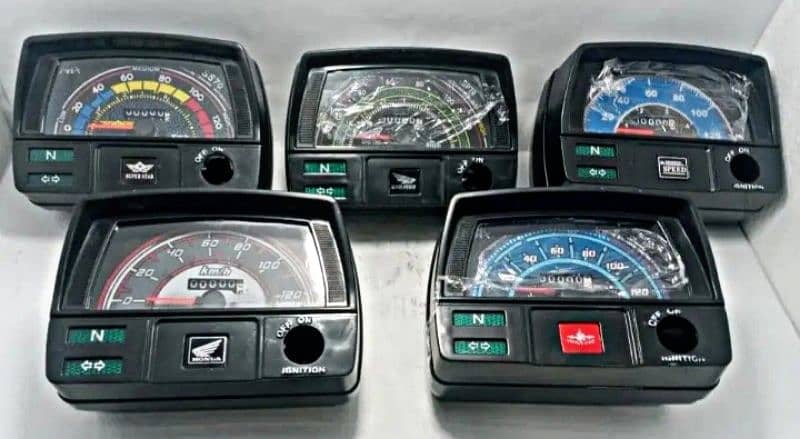 Led Speedometer,Available in Honda,union star , high speed ,super star 0