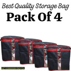 Non Woven polypropylene Bags (pack of 4)
