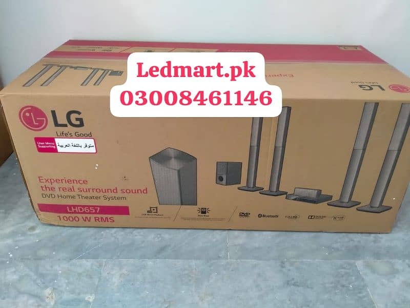 LG 5.1 HOME THEATER 65.1000 WATTS 0