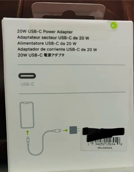 20-W genuine Apple charger Bought from USA 1