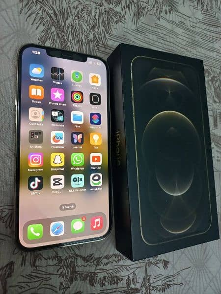 Iphone 12 Pro Max 128 PTA Aproved 89 B-Health (0312_6034443) 6
