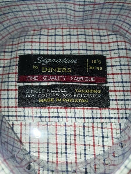 Diners Formal Shirt in brand new condition 3