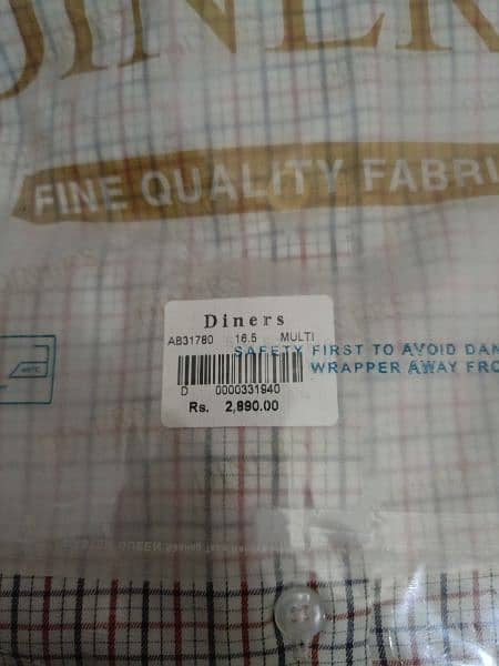 Diners Formal Shirt in brand new condition 5