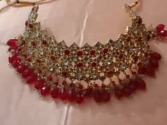 Red Jewellery set for bride 0