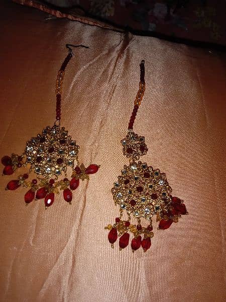 Red Jewellery set for bride 2
