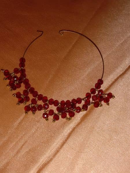 Red Jewellery set for bride 4