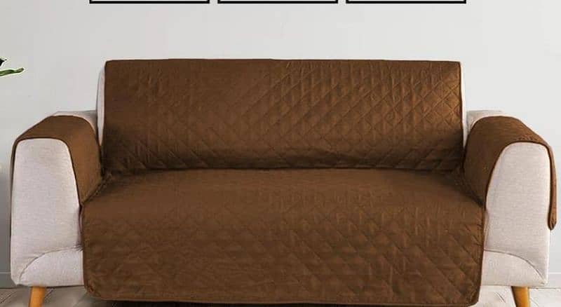 3 Pcs Micro Knitted Jersey Sofa Cover Set, 5 Seater 18
