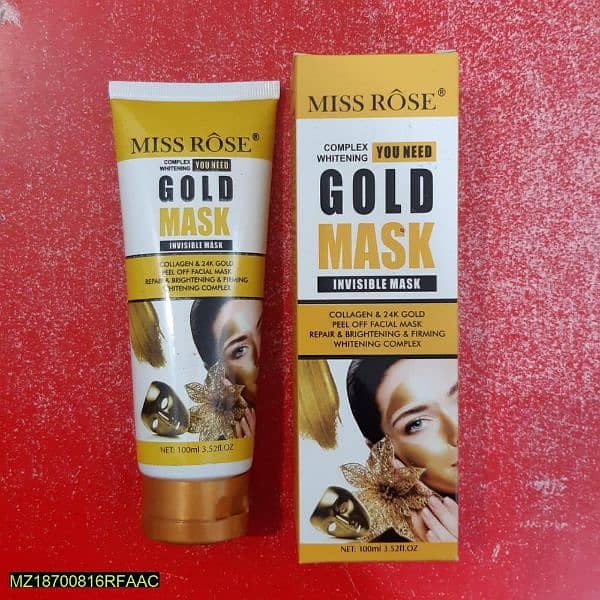 Gold face Mask 100 ml free home delivery 0
