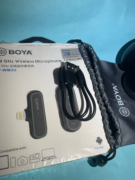 BOYA micro phone sale for iphone best mic for voice recording PRICE 5K 0
