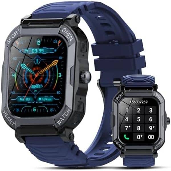 Smart Watch for Men Women 1.85”  113 Sports Modes Smartwatch 2