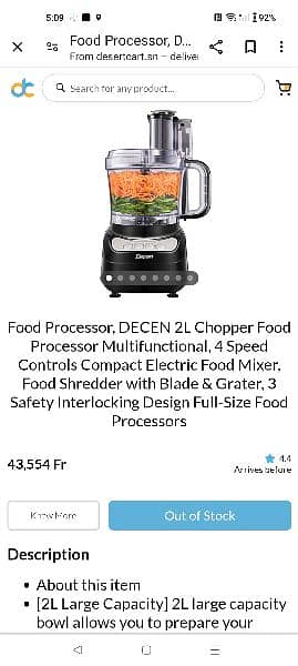 Food Processor 6