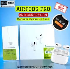 AirPods Pro 2nd Generation with MagSafe Charging Case 0