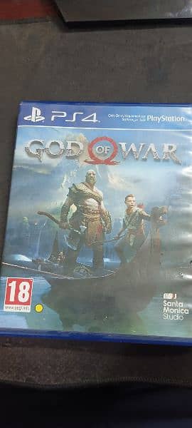 God of War Ps4 Dvd 0
