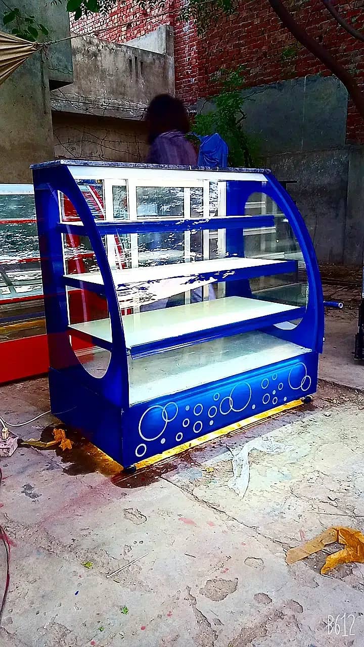 Ice Cream Display Counter Freezer For Sale/ sald counter 13