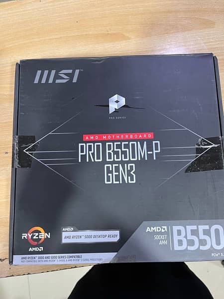 Msi Pro b550m-p cc Motherboard 0
