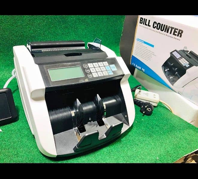 Cash Note Currency Counting Machine with Fake Note Detection Function 0
