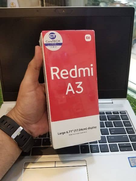 MI Redmi A3 4gb 64gb Box Packed Official 0