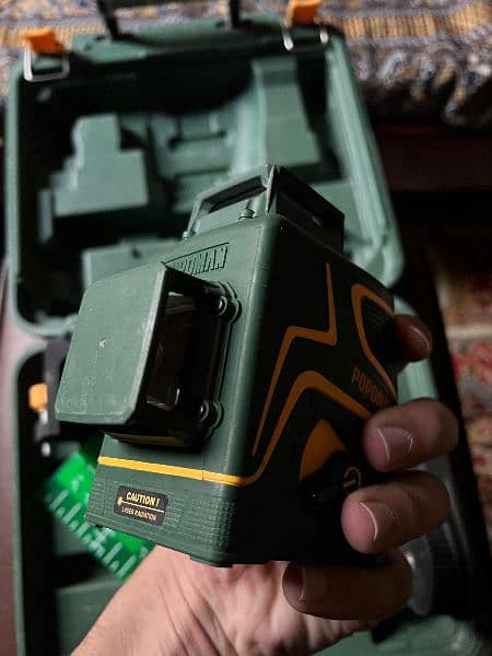 Laser Level 3D & 3 x 360°, Line Laser Green POPOMAN 8