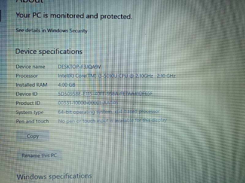 HP Laptop: Intel Core i3, 1024GB HDD, Windows 10 Pro 3