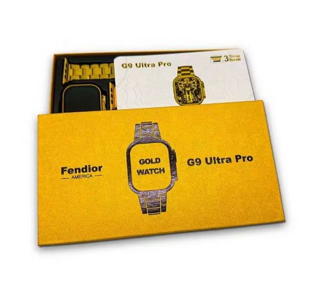 HK 9 Ultra Smartwatch | Golden Edition 2