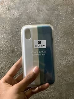 Sillicon case for iPhone X and XS / contact on whatsapp only