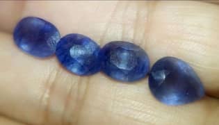 Ceylon srilanka and kashmir neelam blue sapphire 100 % original stones