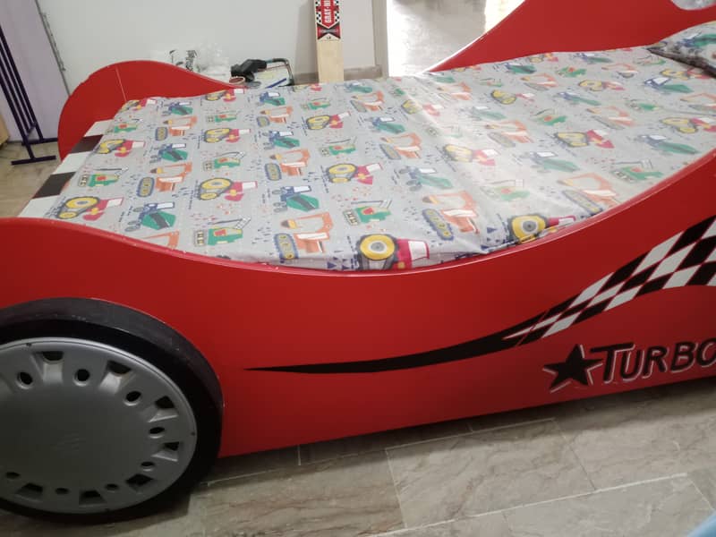 Kids Single Bed (Car Shape) 3